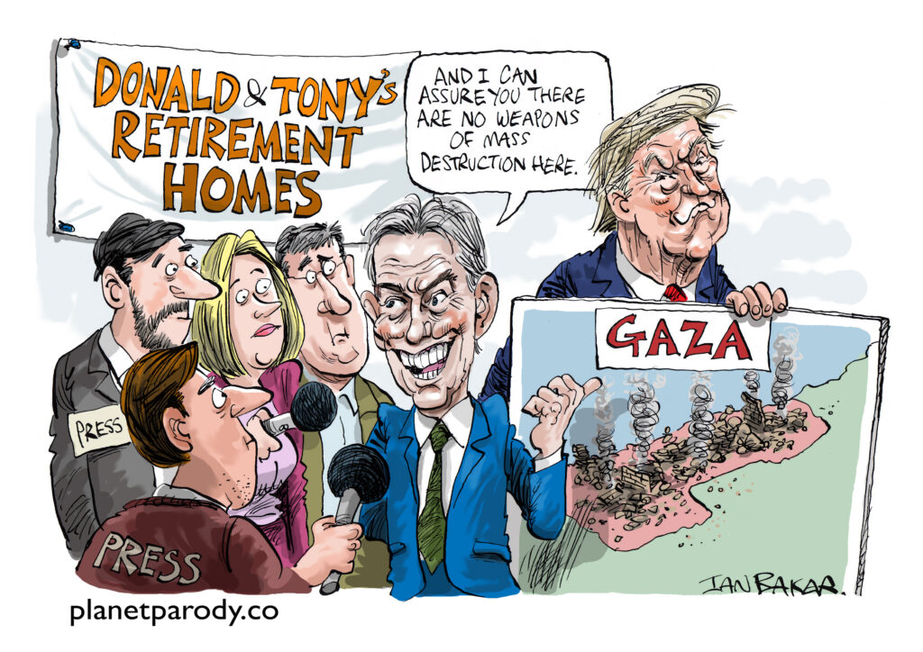Tony Blair says Gaza is safe after giving it a quick look